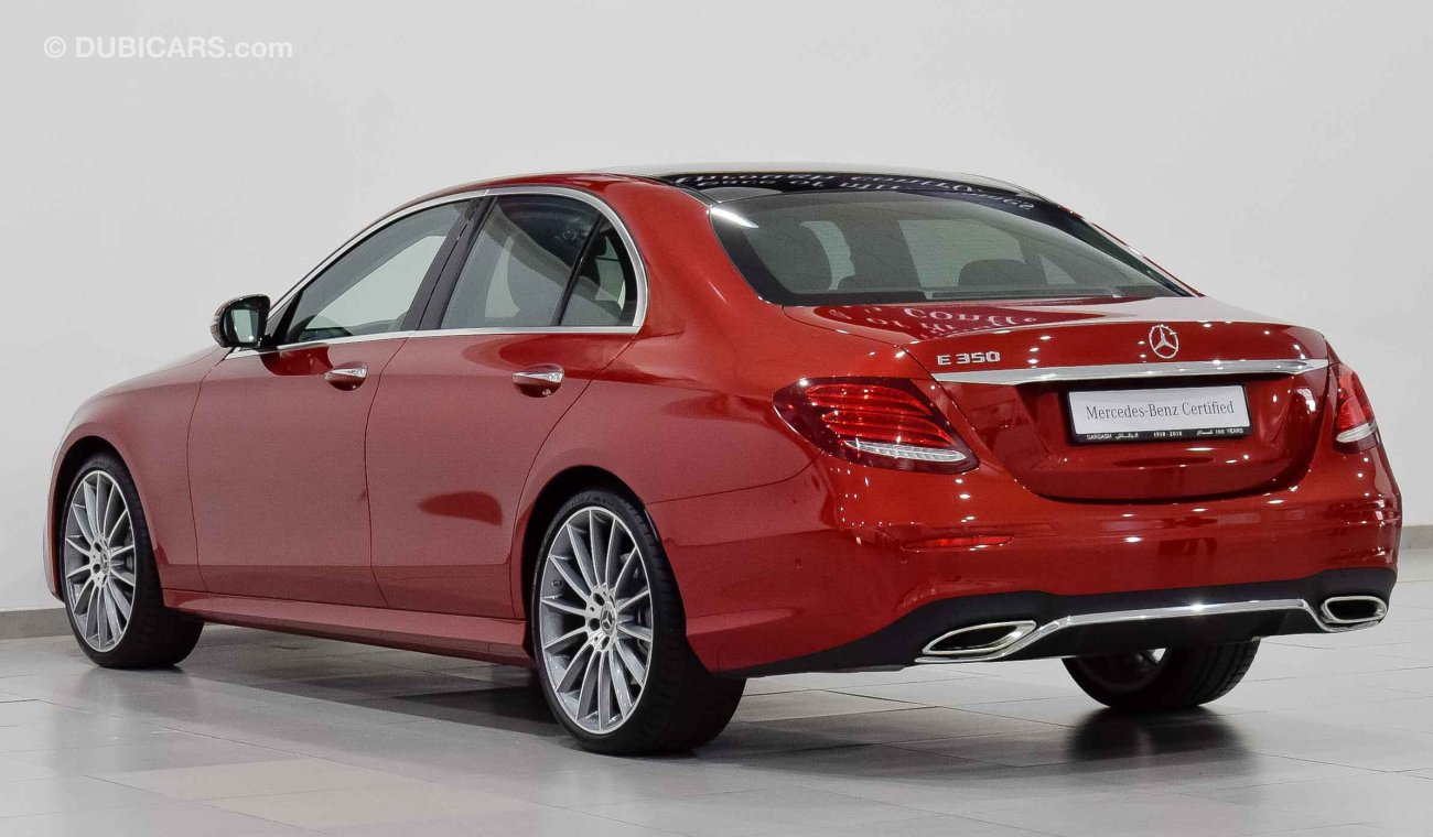 مرسيدس بنز E 350 مع 5 سنوات من الضمان و 4 سنوات من الخدمة