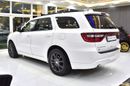 دودج دورانجو EXCELLENT DEAL for our Dodge Durango RT V8 ( 2018 Model ) in White Color GCC Specs