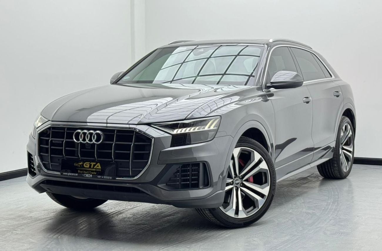 Audi Q8 55 TFSI quattro (340 HP) 2023 Audi Q8 55 TFSI Quattro, 2028 Audi Warranty, Audi Service History, Exc