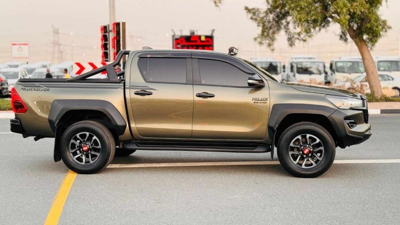 Toyota Hilux GR KIT INSTALLED | AFTER MARKET SIDE FENDERS | 2.8L DIESEL | RHD | REAR VIEW CAMERA