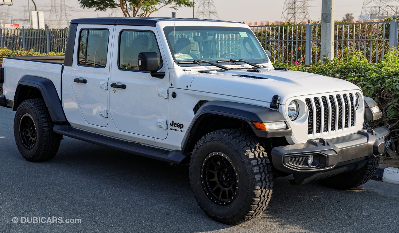 Jeep Gladiator 2020  Sport 4X4, 3.6L V6 GCC, 0km , W/ 3 Yrs or 60K km Warranty @ Trading Enterprises