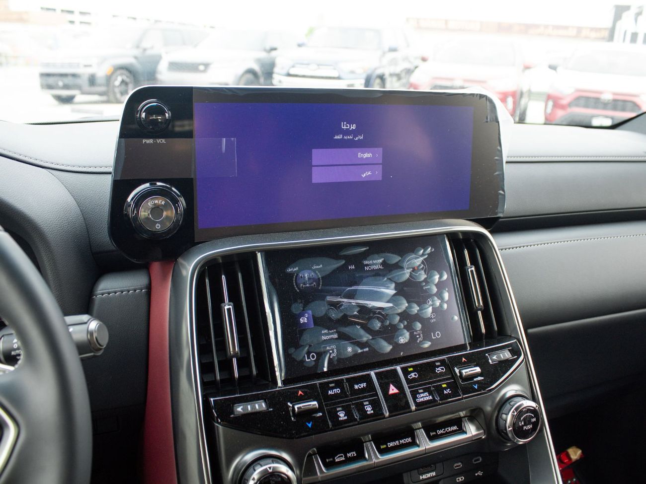 لكزس LX 700h EXPORT ONLY - LEXUS 700h 3.5L TWIN TURBO V6 TURBO SPORT