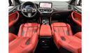 BMW X4 2022 BMW X4M Competition, March 2027 BMW Warranty + Service Pack, Full Options, Low Kms, GCC