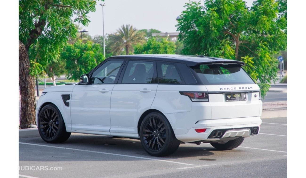 Land Rover Range Rover Sport SVR Range Rover SVR GCC 2016 under warranty from agency