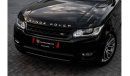 لاند روفر رينج روفر سبورت Supercharged  5L V8  | 3,562 P.M (4 Years)⁣ | 0% Downpayment | Agency Maintained!