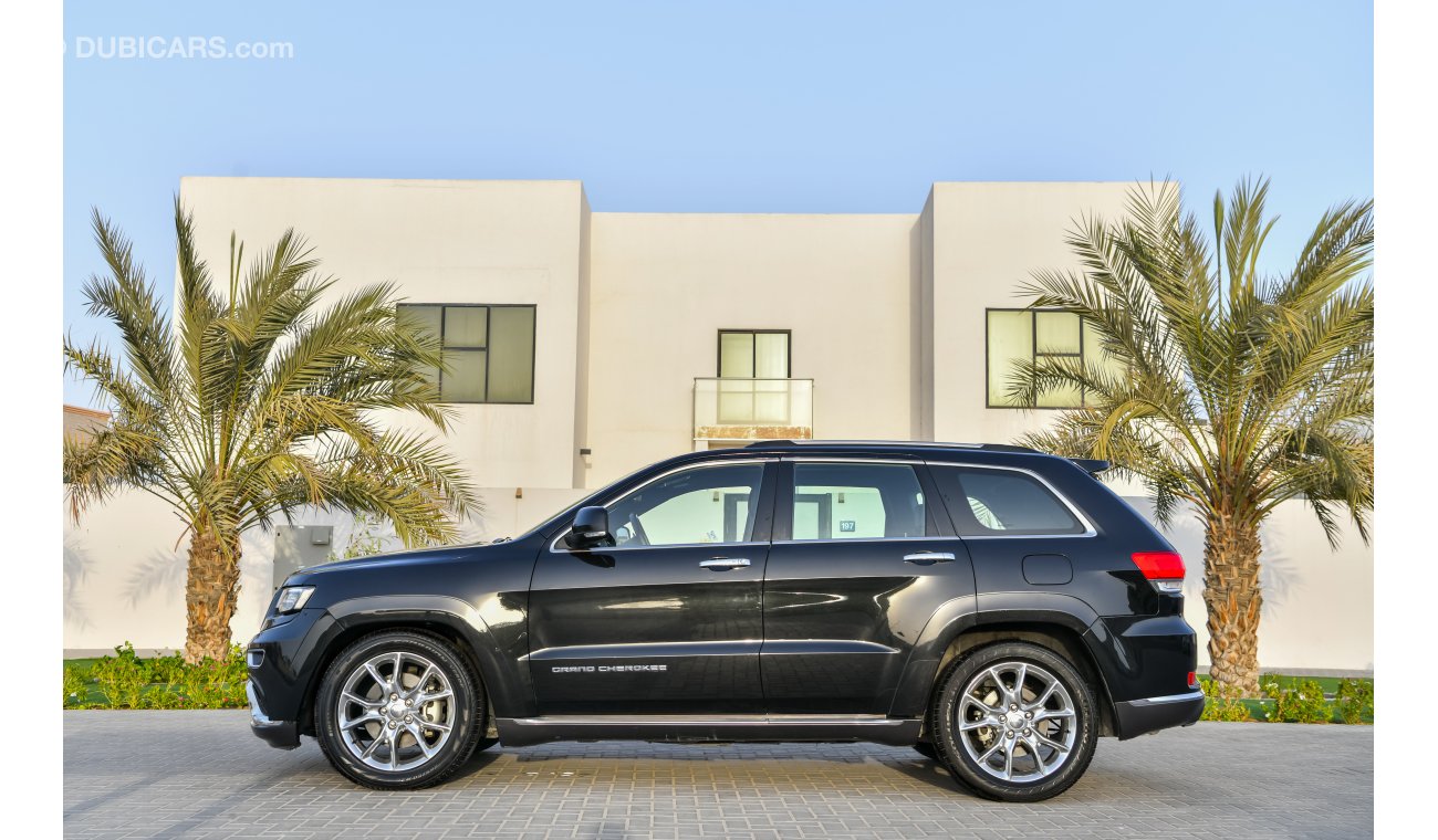 جيب جراند شيروكي Summit 5.7L V8 - GCC - AED 1,841 Per Month - 0% Down Payment