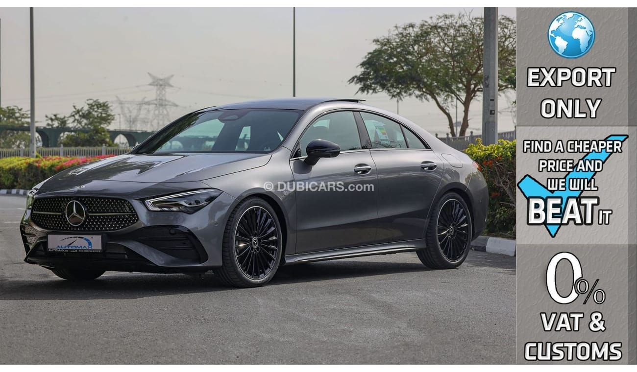 New MercedesBenz CLA 200 New Facelift 1.4L , Night Package , 2024 GCC