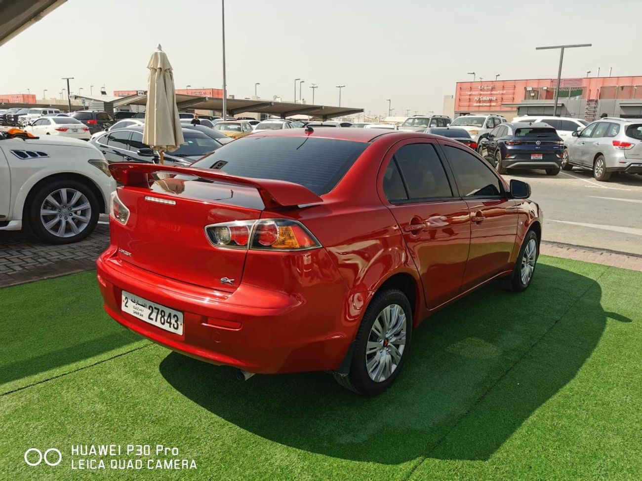 Mitsubishi Lancer ES (NON GCC) 1.6L engine. Exterior paintwork
