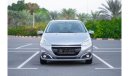 Peugeot 208 AED 399/month 2019 | PEUGEOT | 208 ACTIVE 1.6L | WARRANTY: VALID UNTIL AUG 2024 | P02213