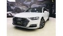 Audi A8 L 55 TFSI - 2018 - GCC - FULL OPTIONS - UNDER WARRANTY