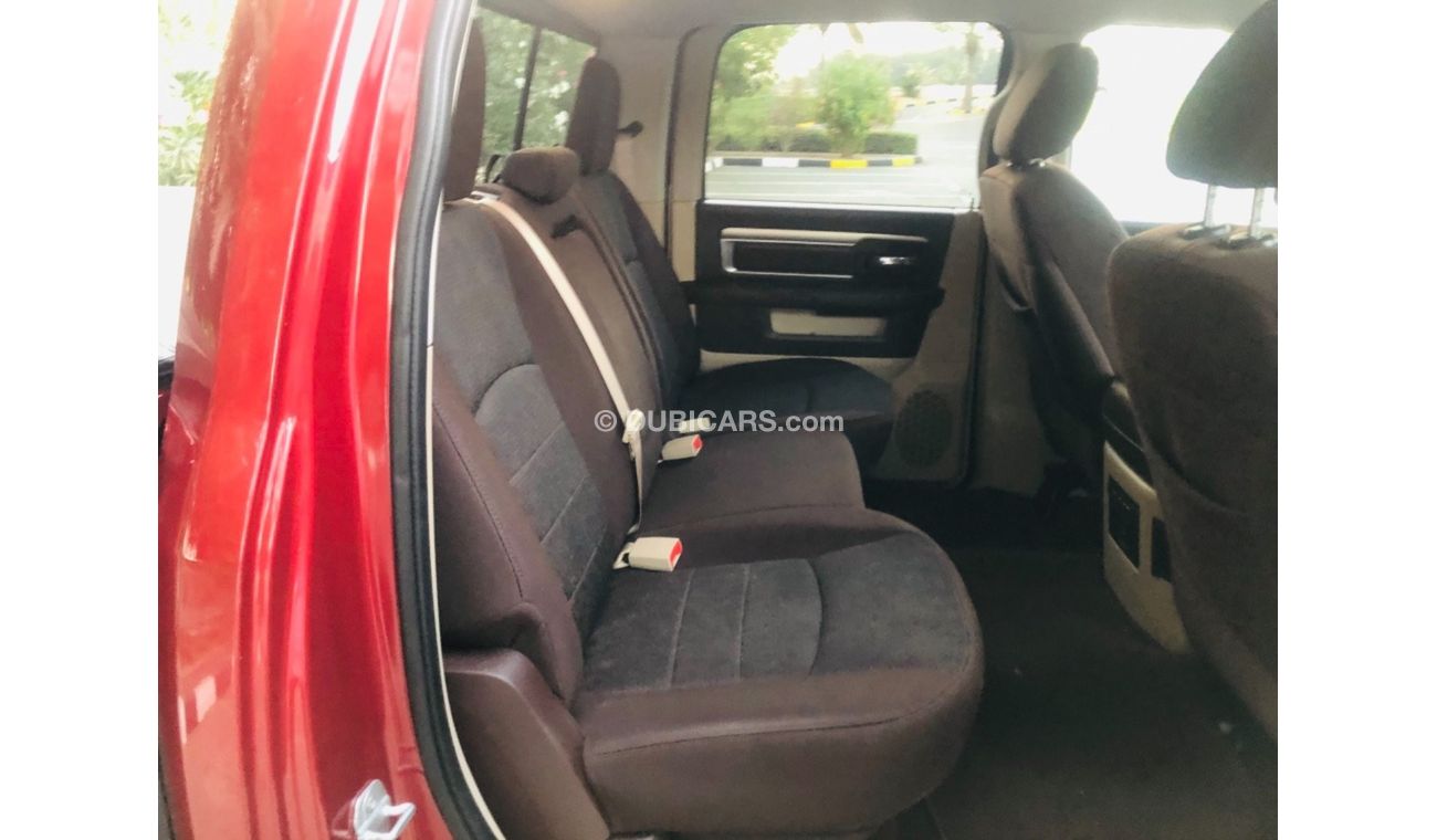 RAM 1500 MODEL 2014 GCC CAR PERFECT CONDITION INSIDE AND OUTSIDE FULL ELECTRIC CONTROL STEERING CONTROL SENSO