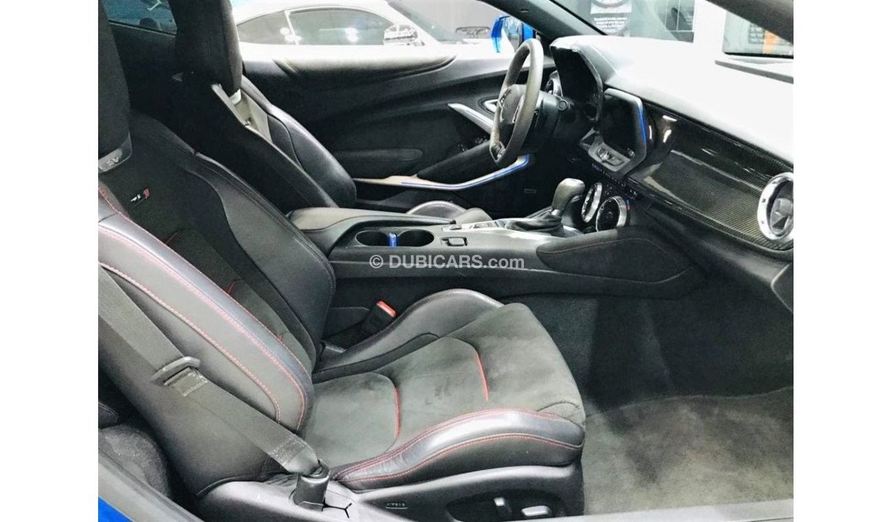 Chevrolet Camaro CHEVROLET CAMARO ZL1 2018 GCC CAR WITH FULL SERVICE HISTORY WARRANTY TILL 2024 ORIGINAL PAINT