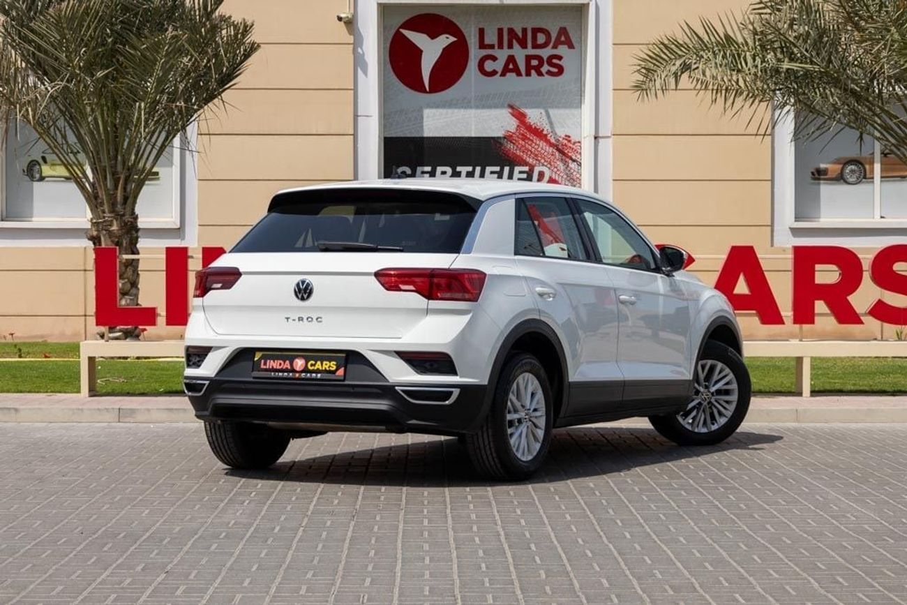 فولكس واجن T ROC Life 1.4L Volkswagen T-Roc 2022 GCC under Warranty with Flexible Down-Payment.