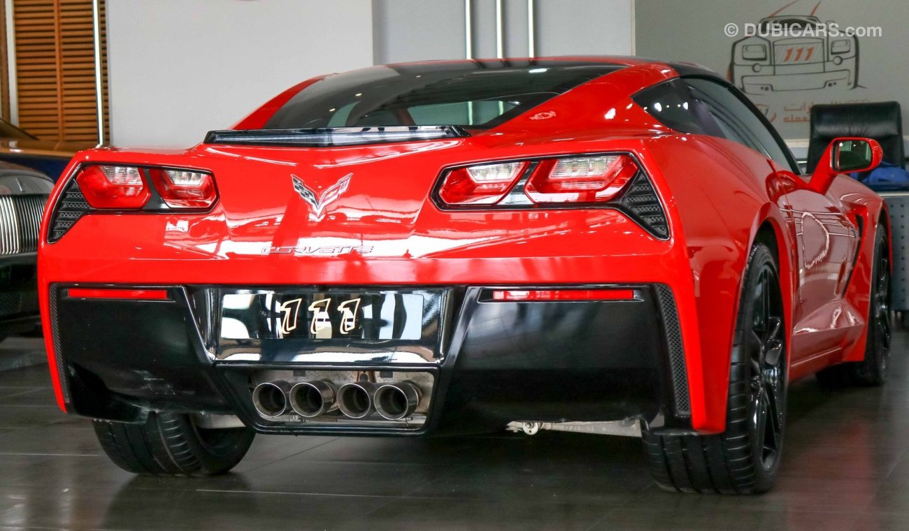 Chevrolet Corvette Stingray / 6.2 L - V8 / 7 Speed MT / Canadian Specification