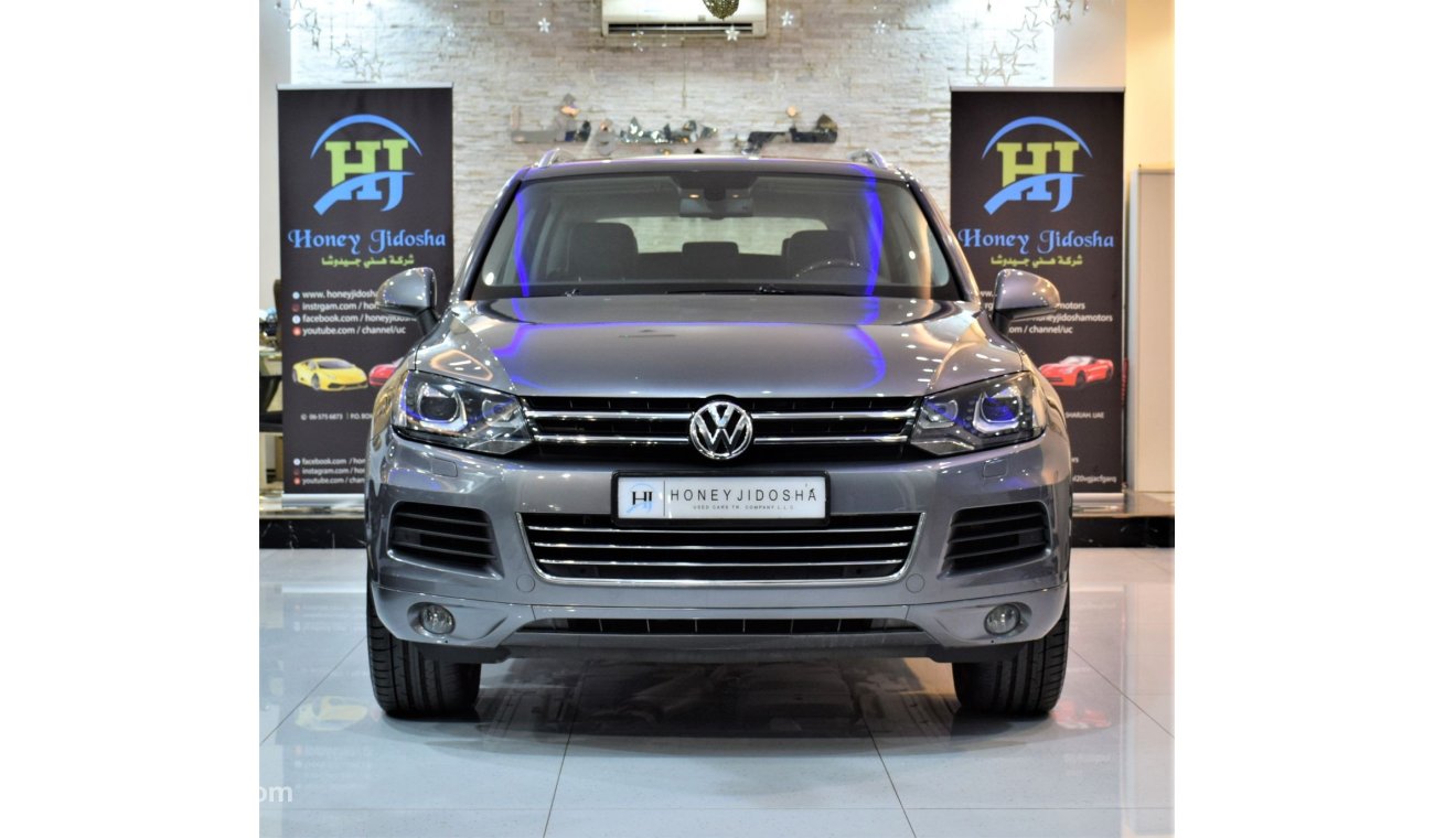 Volkswagen Touareg EXCELLENT DEAL for our Volkswagen Touareg 2014 Model!! in Grey Color! GCC Specs