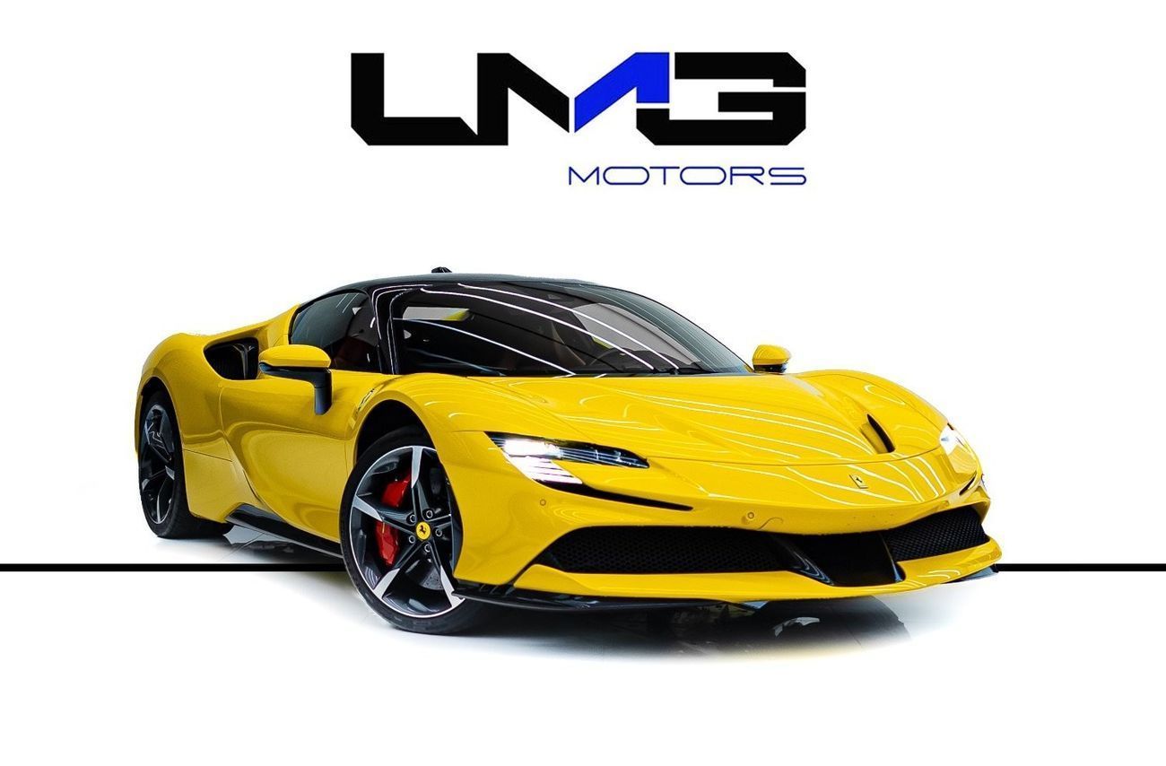 فيراري SF90 ستراديل SF90 STRADALE | WARRANTY | CARBON INTERIOR | TWO-TONE BODYWORK | RED BRAKE CALLIPERS.