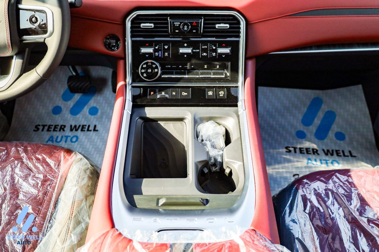 Nissan Patrol LE Platinum 2026 | Twin-Turbo AWD | 9AT | 8-Seater | Dual-Tone Black Roof & White Body