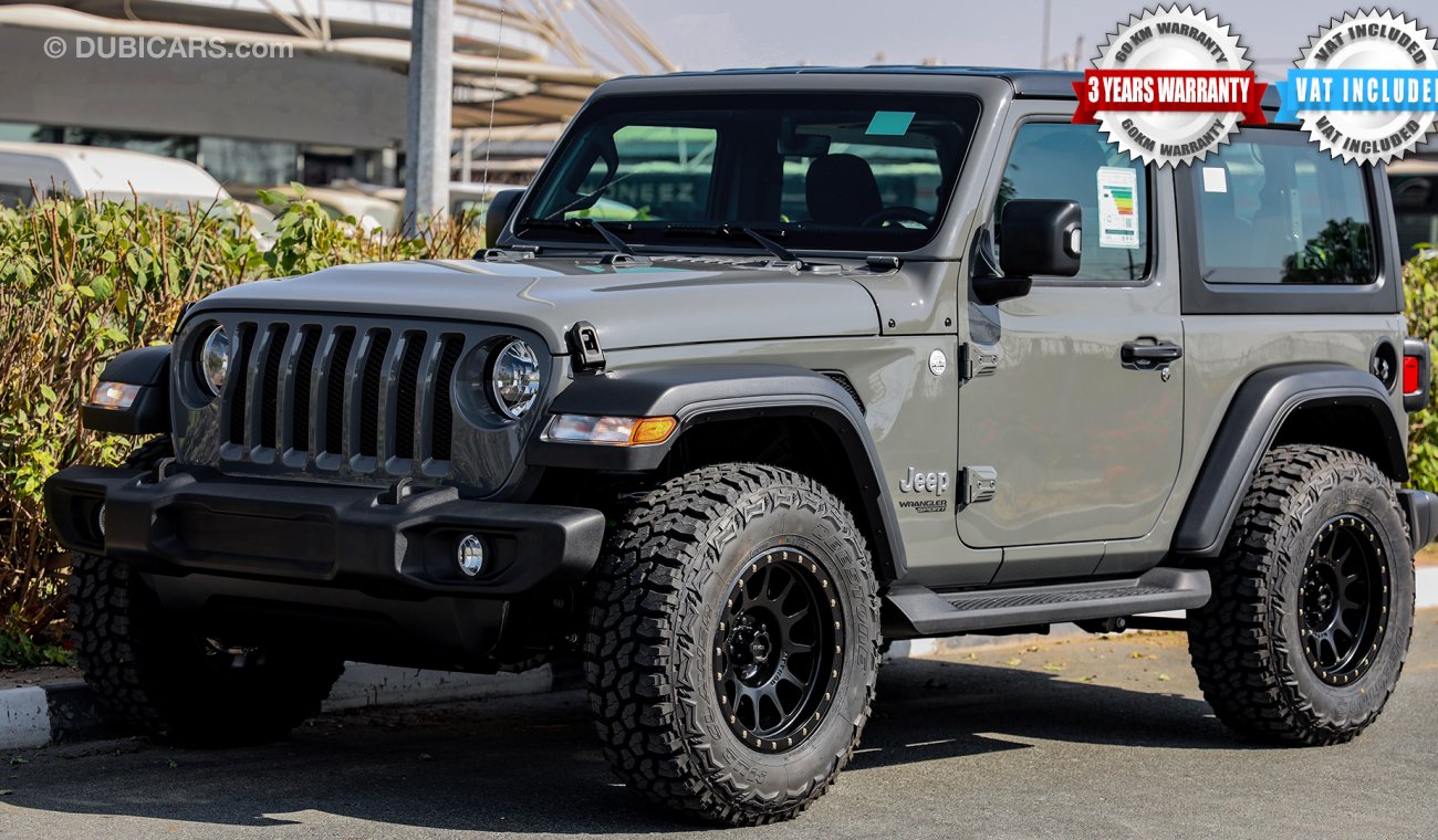 جيب رانجلر 2021 JEEP WRANGLER 2DOOR SPORT V6 3.6L W/ 3 Yrs or 60K km Warranty @ Trading Enterprises