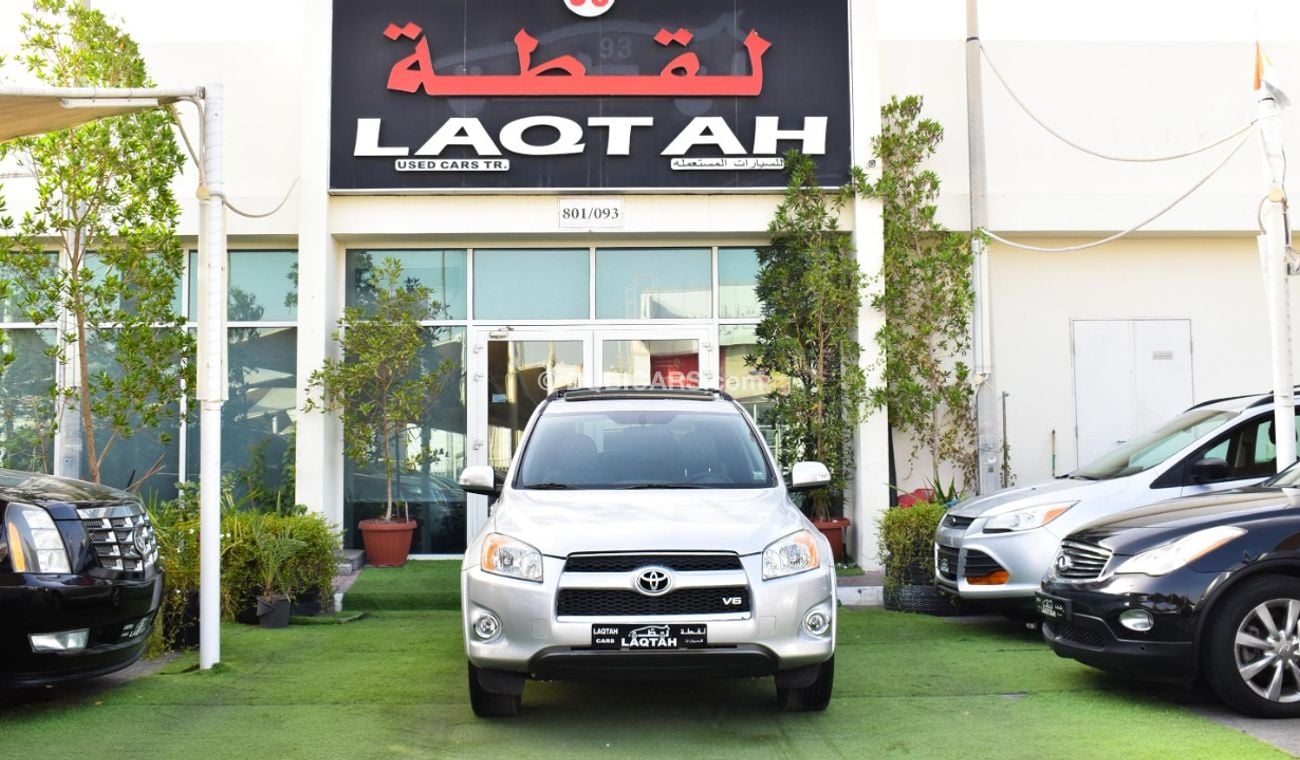 Toyota RAV4 2011 model, American import, fingerprint, leather hatch, cruise control, alloy wheels, sensors, came