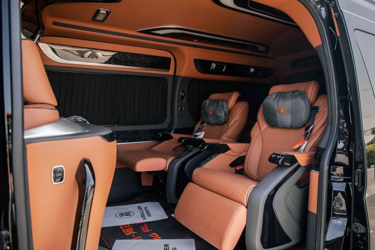 Toyota Hiace Alpha AL680 KMuller Edition 3.5L - Black Inside Brown | Export Only