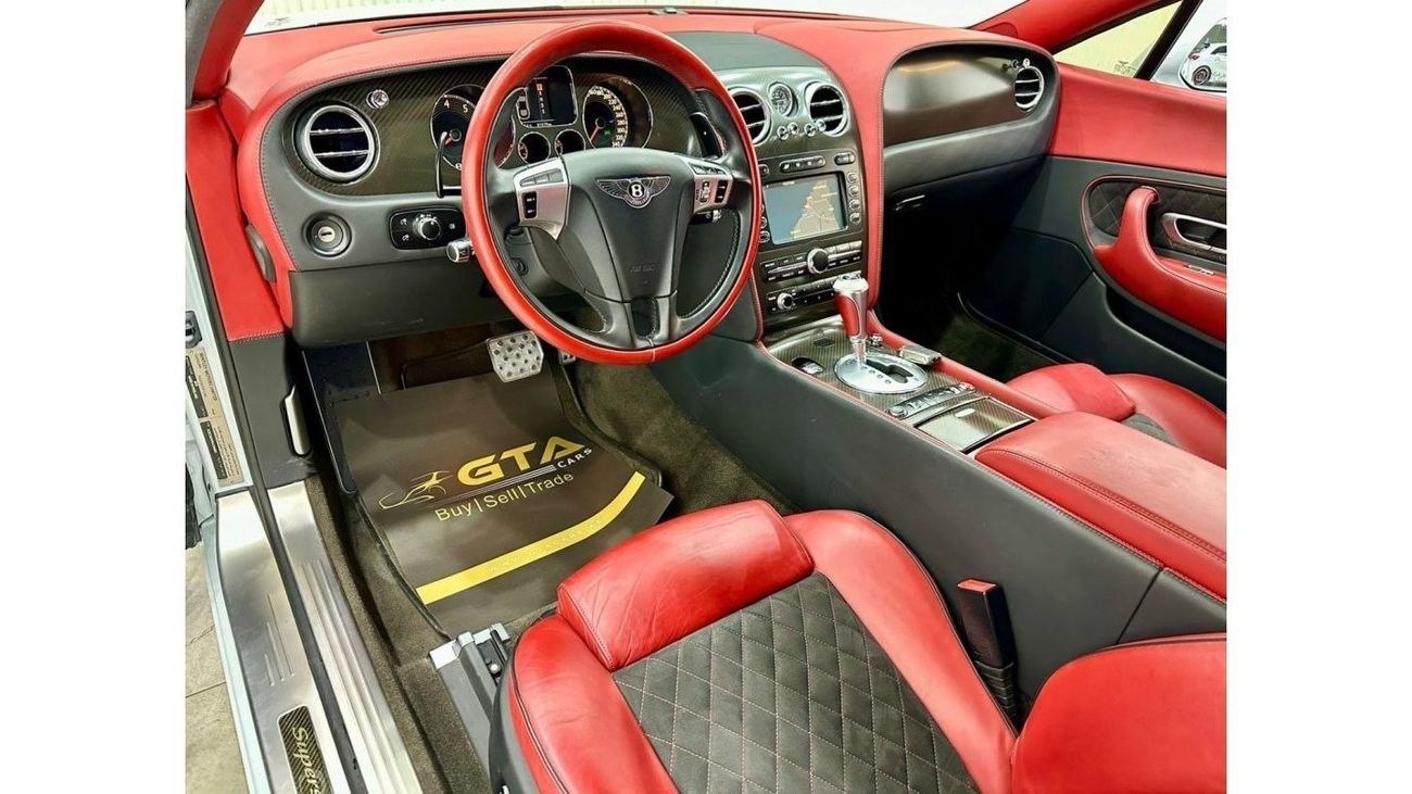 بنتلي كونتيننتال جي تي 2010 Bentley Continental GT Supersports, Service History, Excellent Condition, GCC