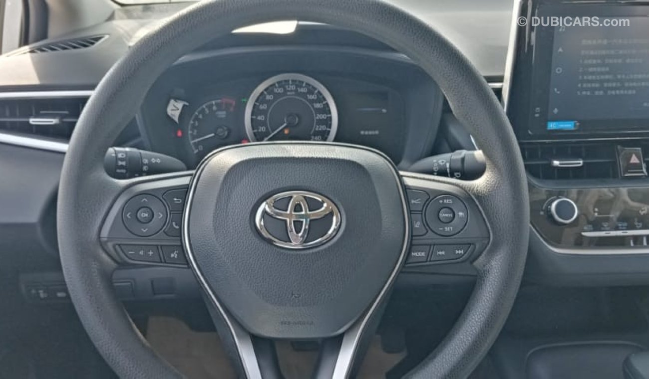 Toyota Corolla TOYOT COROLLA 1.5 PETROL 5 SEATER 2022MY EXPORT