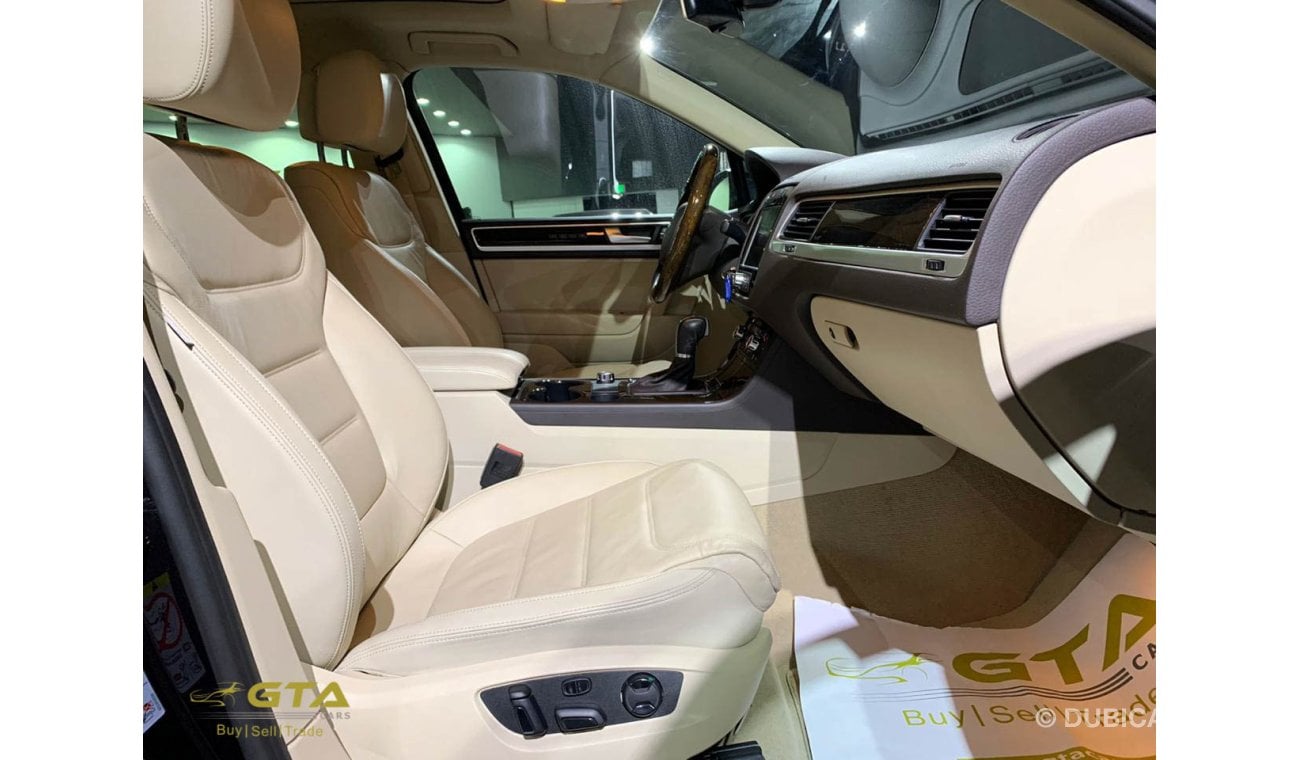 فولكس واجن طوارق 2015 Volkswagen Touareg Sport, Warranty, Full VW History, GCC