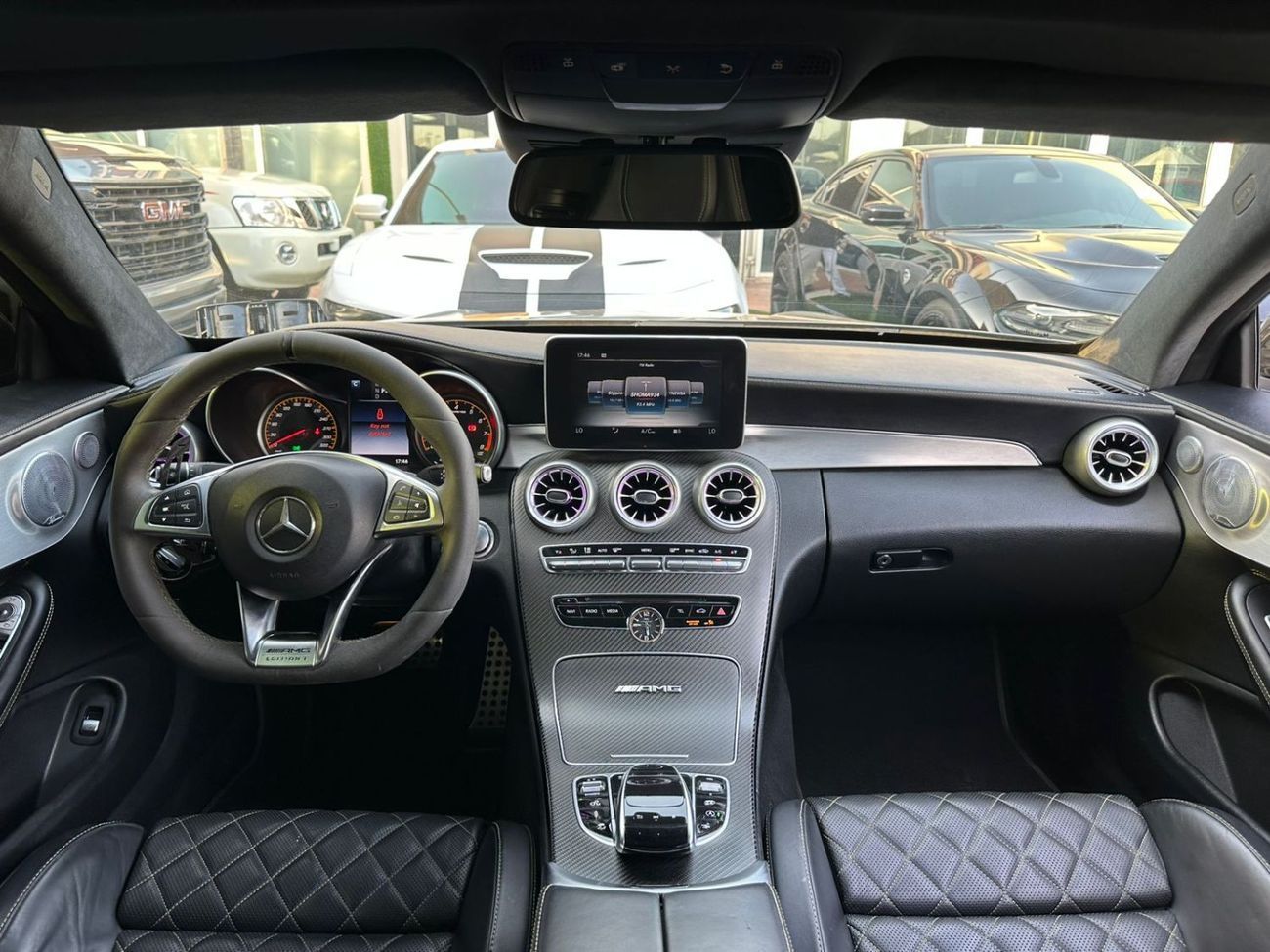 Mercedes-Benz C 63S AMG MERCEDES BENZ AMG C63S GCC 2017 EDITION 1 PERFECT CONDITION