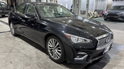 إنفينيتي Q50 2023 LUXE | AED 909/Month | 0 DP | 30 Day Return | Warranty