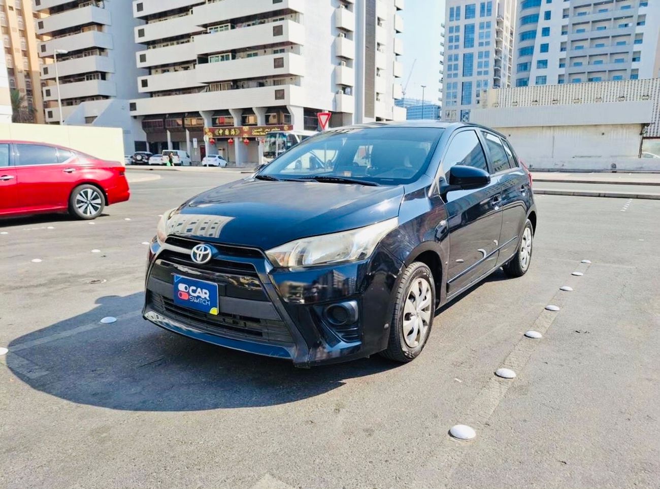 تويوتا يارس Toyota Yaris 2016 GCC free accident perfect conditions and additional accessories smart screen GPS b