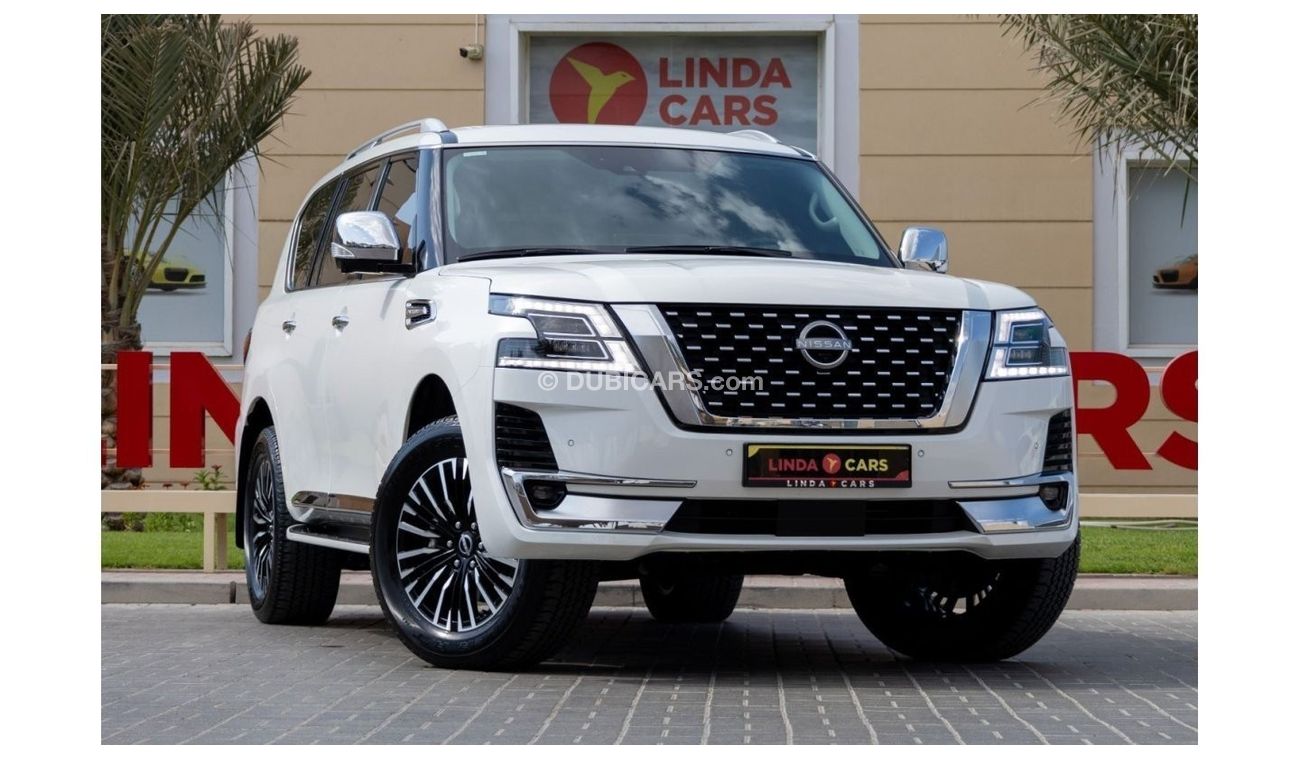 نيسان باترول Nissan Patrol Platinum 2024 GCC under Agency Warranty and Service Contract with Flexible Down-Paymen