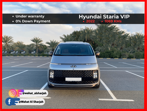 Hyundai H1 Starex VIP edition 4 seats / 2022 Model / GCC Specs / Under warranty Ref#055
