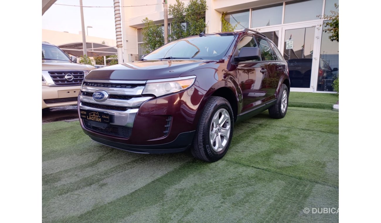 Ford Edge Gulf without accidents No. 2, burgundy, inside beige, without accidents, cruise control, rear wing c