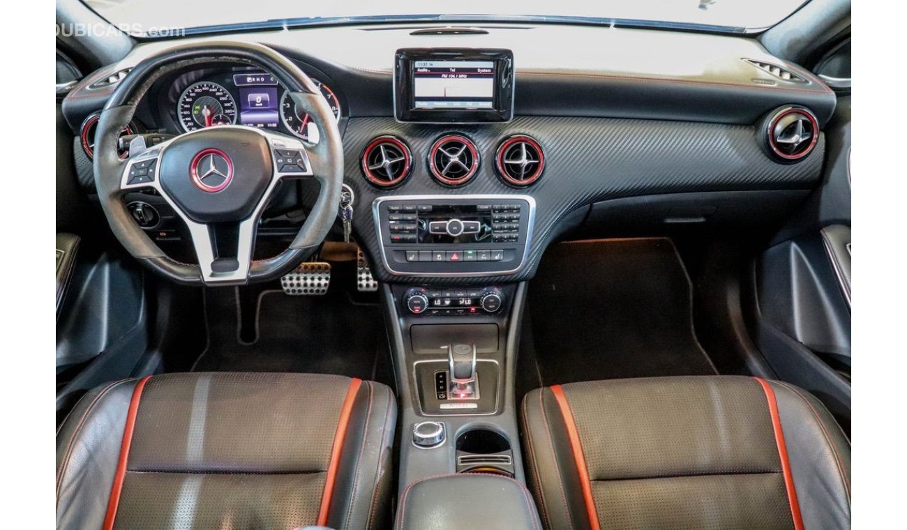 مرسيدس بنز A 45 AMG Mercedes-Benz A45 AMG 2015 GCC under Warranty with Zero Down-Payment.