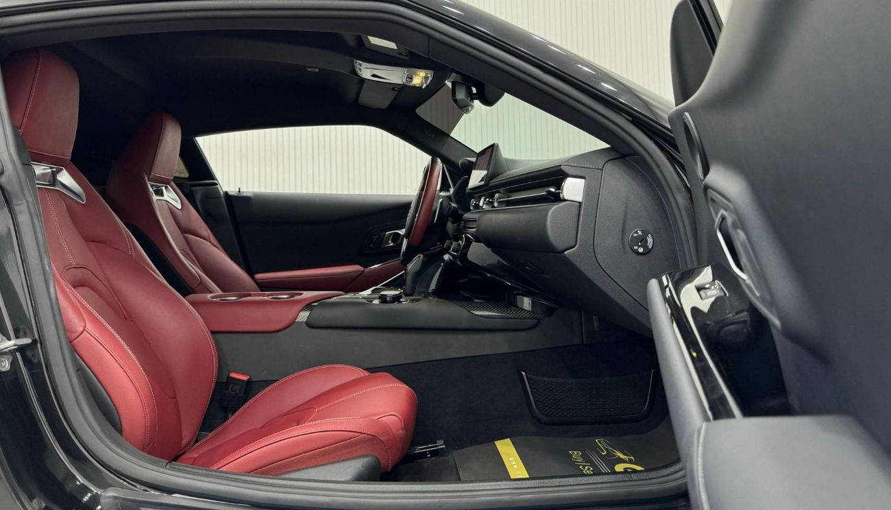 تويوتا سوبرا GR 3.0L A/T 2022 Toyota Supra GR, Al-Futtaim Agency Warranty + Service Package, Full Service History