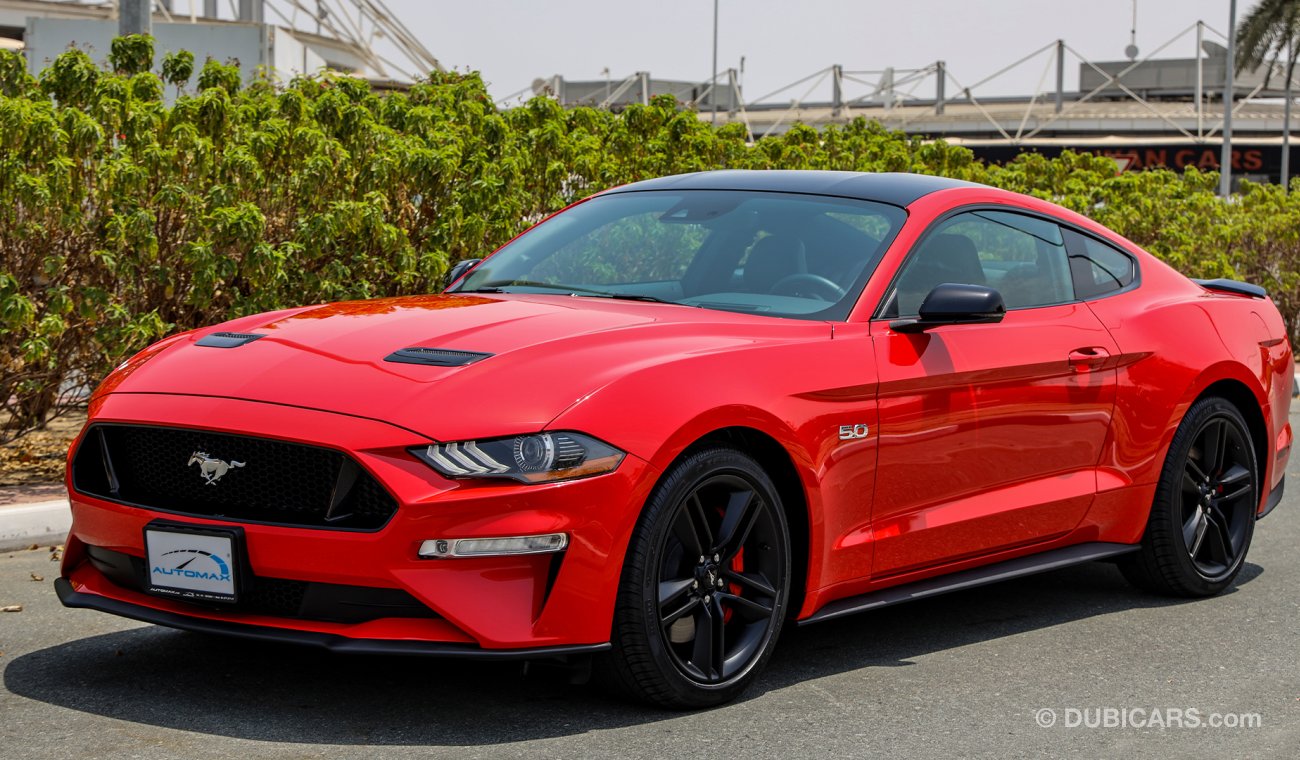 Ford Mustang 2020 GT Premium Digital cluster, 5.0 V8 GCC, 0km w/ 3Yrs or 100K km WTY + 60K km SERV from Al Tayer