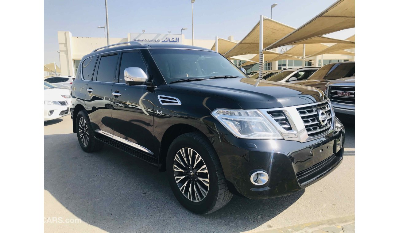 Nissan Patrol فل ابشن بحاله ممتازه بدون حوادث ضمان شاسيه جير ماكينه