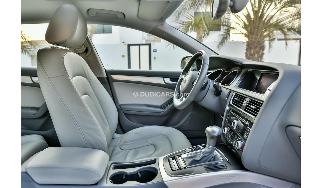 Audi A5 Sportback S-Line - With Warranty! Take this car home for only AED 960 Per Month! - 0% DP
