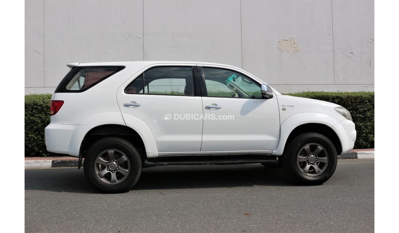 Toyota Fortuner TOYOTA FORTUNER 2008 GULF 4 CYLINDER