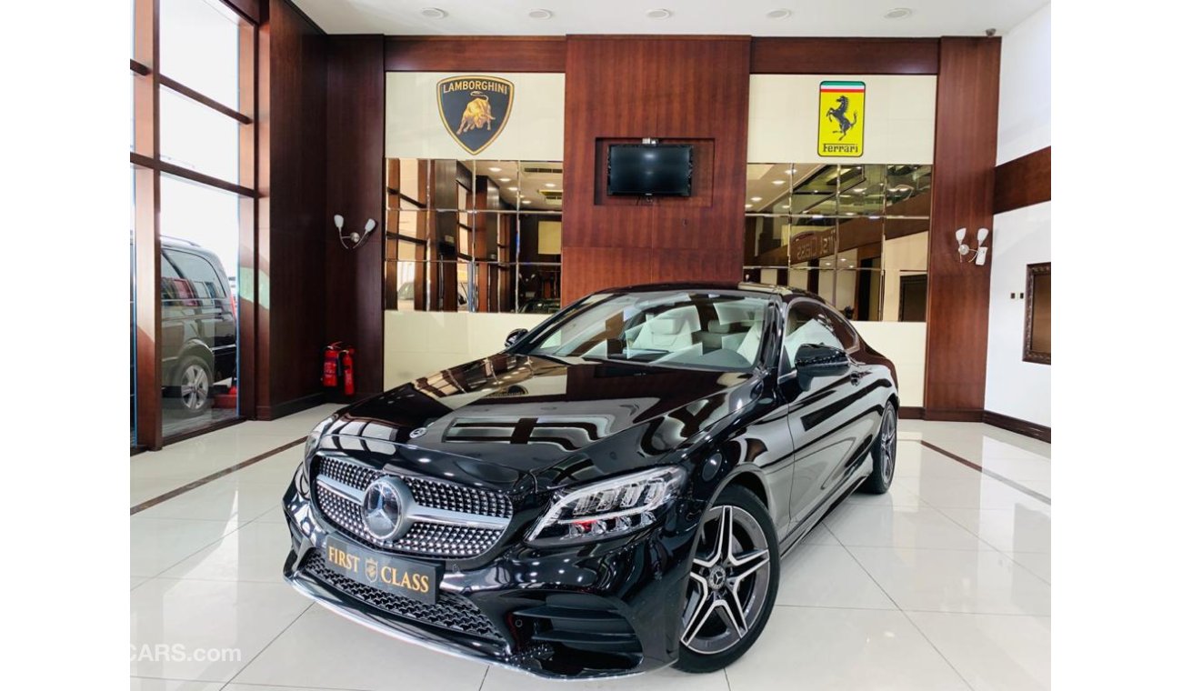 مرسيدس بنز C 200 كوبيه Excellent Condition 2019