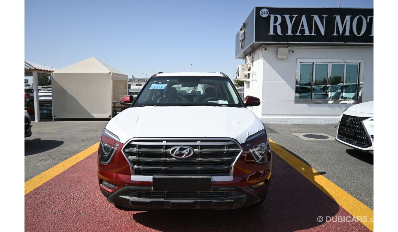 هيونداي كريتا Hyundai Creta SU2i 1.5L Petrol، SUV FWD 5 Doors، Panoramic Roof، Push Start ، كاميرا خلفية ، DVD ، ل