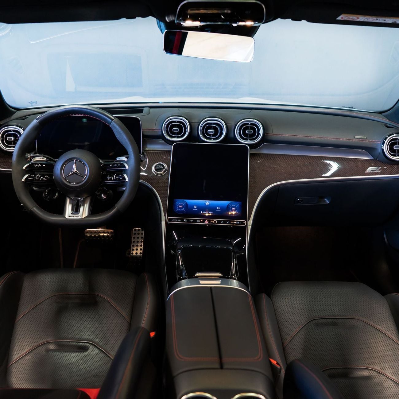 مرسيدس بنز C 63S AMG AED 8,240 pm • 0% Downpayment • AMG C63s E-Performance F1 Edition • Agency Warranty and Service Pack