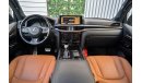 Lexus LX 570 | 7,831 P.M  | 0% Downpayment | Amazing Condition!