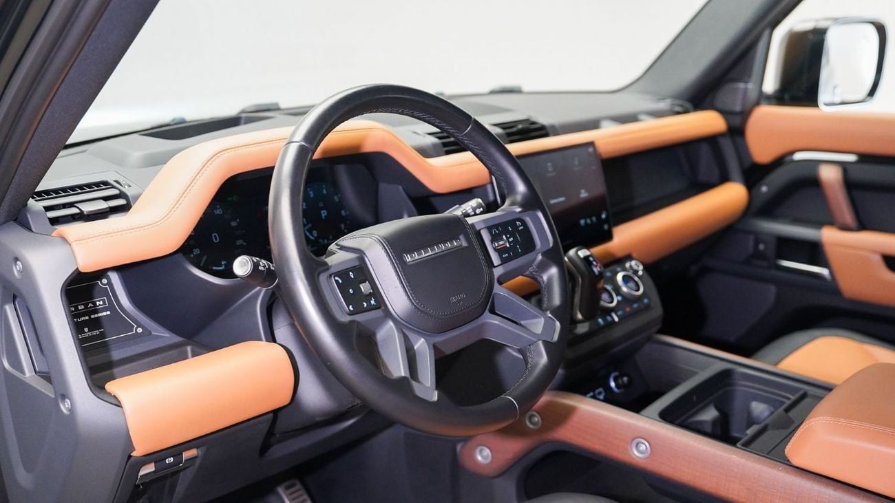 لاند روفر ديفندر P400 110 X 3.0L (5 Seater) 'X' Urban Widetrack | AED 5,597 PM | Warranty October 2027 | GCC