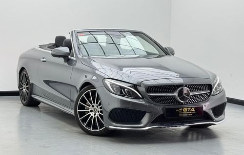 مرسيدس بنز C 300 AMG Pack 2.0L 2018 Mercedes-Benz C300 AMG Convertible, 1 Year Warranty, Mercedes Service History, GC