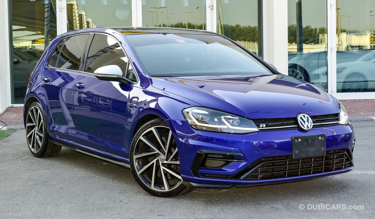 Volkswagen Golf R 2018 GCC Agency Warranty & Service history