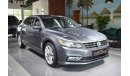 فولكس واجن باسات Passat | SEL | GCC Specs | Excellent Condition | Single Owner | Accident Free