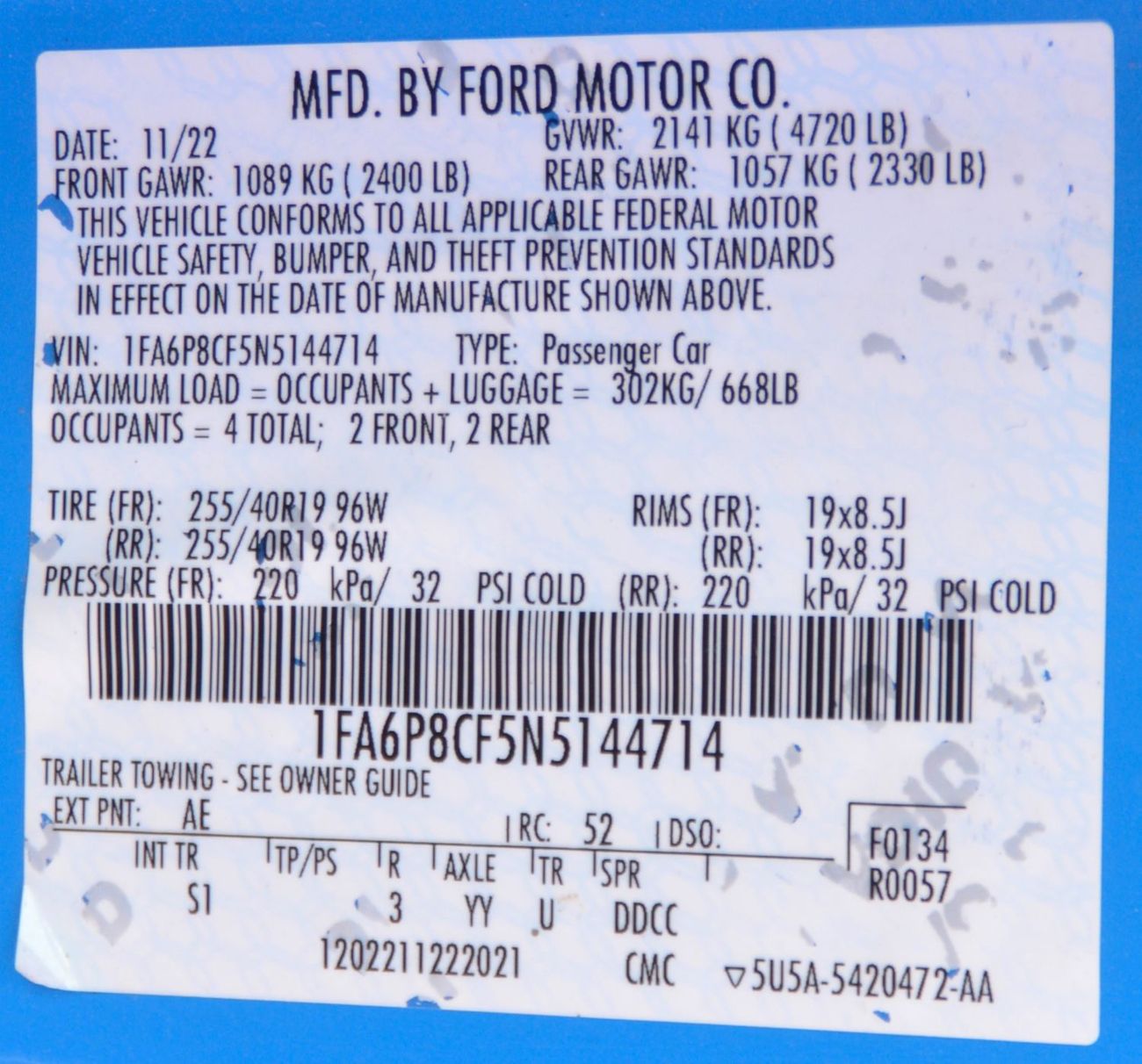 فورد موستانج GT Premium 5.0L V8