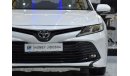 Toyota Camry EXCELLENT DEAL for our Toyota Camry SE ( 2019 Model ) in White Color GCC Specs