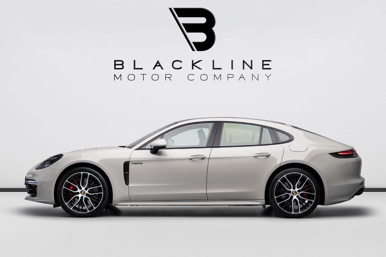 Porsche Panamera 4S E- HYBRID BUY NOW, PAY 2027 | THE BLACKLINE STANDARD | 1 Year Blackline Warranty, GCC, Low KMs, High Spec